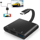 USB-C-Hub zu HDMI-kompatiblem Adapter OTG Thunderbolt 3 Dock mit USB 3.0 PD für MacBook Pro/Air M1 ThinkPad