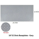 Classic Double Side Base Plate 32*32 16X32 Dots  Building Block Baseplate DIY Plastic Colorful Classic Brick Compatible Kids Toy