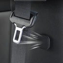 Suede Magnetic Suction Car Seat Belt Fixing Clips Auto Belt Holder Stabilizer Fastener Adjustable Clip Seatbelt Stopper