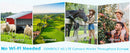 The Sentinel | 4G Dual-Lens Solar Security Camera with AOV 24/7 Recording