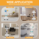 Hairdressing Trolley Cosmetic Trolley with Wheels Trolley Rolling Cart Trolley with Wheels Multifunctional Beauty Trolley