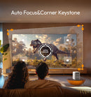 BYINTEK LOVE U4 Projector 4K Smart 1080P Mini Home Theater Video Android WIFI for Smartphone Cinema