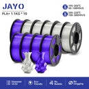 JAYO PLA PLUS Transparente 3D Printer Filament 1.75mm 1.1KG/Rolls 3D Printing Materials for 100% No Bubble &FDM 3D Pen DIY Gift