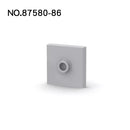 20Pcs MOC Parts 87580 Plate Special 2 x 2 Compatible Bricks DIY Assmble Building Blocks Particle Kid Puzzle Brain Toy Gift