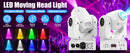 The Photon Architect | 60W 4-IN-1 RGBW Moving Head Stage Light