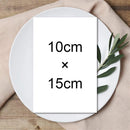 Personalized Table Card Couple's Name Wedding Invitations Thank You Welcome Menu Place Cards Editable Modern Minimalist Decor