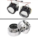 Ronan 2pcs LHD 2.5 inch Bi-xenon Ver 9.5 Car Headlight Projector Lens for H1 H4 H7 Socket Car Retrofit Upgrade