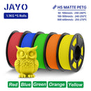 The Molten Spool | High-Speed Matte PETG Filament 1.75mm, 5-Roll Set