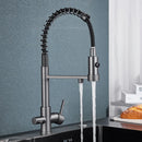 Drinking Water Kitchen Faucet Black Kitchen Sink Faucet Brass Kitchen Tap With Filter Faucet 360° Rotate Sink Mixer Dual Mode