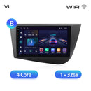 Junsun Android Wireless CarPlay Auto Car Radio For Seat Leon MK2 2005-2012 Car Intelligent Systems DSP SWC RDS GPS FM BT