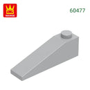 Wange 92Pcs/lot Slope 18°4x1 Roof Block Moc Color Accessories Compatible with 60477 Brick DIY Children's Toy Assembly Parts