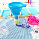 1PC Drilling Funnel For Reverse Drill DIY Diamond Painting Embroidered Tools Accessories