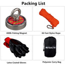 The Deep Grip | 120 kg Vertical Neodymium Lifting Magnet with 10 m Rope