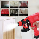 Adjustable Sprayer High Speed Cordless Paint Sprayer with 4 Nozzles Rechargeable Adjustable for Wide Applications for Precision