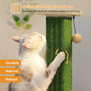 The Tall Timber | 81cm Natural Sisal Cat Scratching Post with Removable Toy