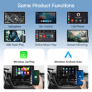 Wireless Carplay Android Auto For Toyota Yaris RAV4 Corolla Aygo Tacoma Camry C-HR Tundra Highlander 4Runner multimedi