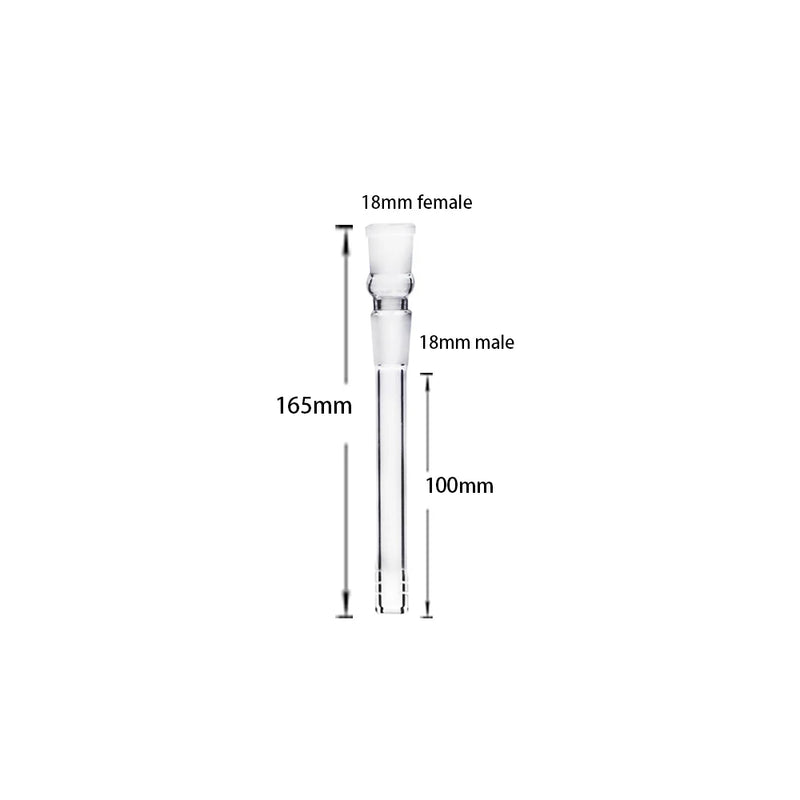 Diffused Downstem Glass 18mm to 18mm Adapter 2 inch/2.5/3/3.5/4/4.5/5/5.5/6 inch Tool