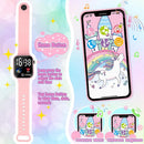 Little Girls Play Purse Princess Gifts 32 Pcs Toddler Purse Cell Phone/Makeup/Keys Kids Pretend Play Purse Girls Birthday Gifts