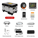 8KW Diesel Auxiliary Heater 110-220V AC and 12/24V DC With High-Altitude Mode & Ventilation Mode Ultra Quiet Portable Heater