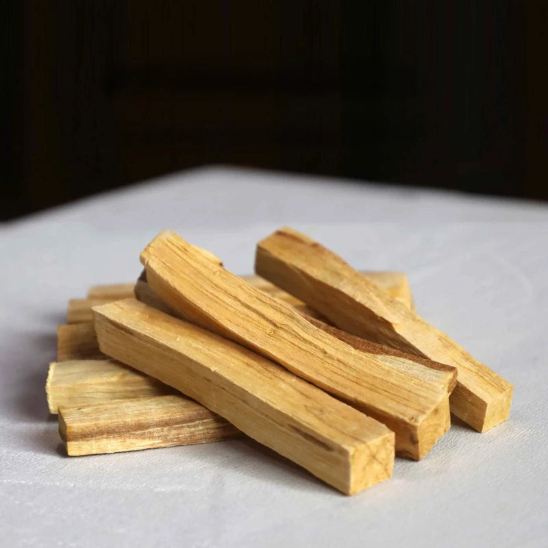 5Pcs /1pc Palo Santo Natural Incense Sticks Wooden Smudging Stick Aromatherapy Burn Wooden Sticks No Fragrance Home Living Room