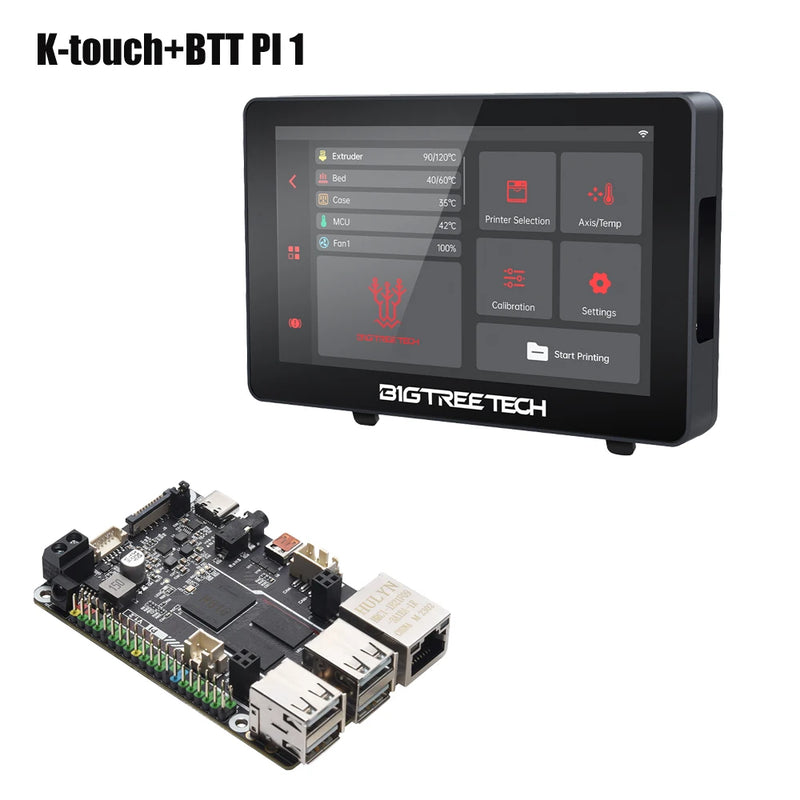 BIGTREETECH K-TOUCH 5 Inch Touch Screen Wifi Display For Voron 2.4 Ender 3 Multi-Printer Control Wireless Klipper Screen
