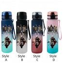 Assassins Game Creed 650ml Large Capacity Water Bottle Outdoor Sports and Game Peripheral Water Cup Plastic Frosted Cups