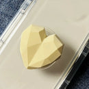 Cute 3D Love Heart Phone Socket Holder Grip Tok Bracket For iPhone Samsung Universal Accessories Folding Finger Stand Griptok