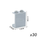 MARUMINE MOC Build Block Part Window Glass House Transparent Wall Panel 87552 87544 60581 87543 59349 Creative Brick Accessories