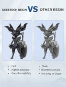 Geeetech ABS-Like+ Resin 1Kg Rapid UV Curing 405nm Standard Photopolymer Resin ABS 3D Resin High Precision for LCD