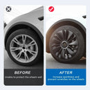 4PCS Hub Cap Car Replacement Wheel Cap 19 Inch Performance Automobile Hubcap Full Cover Accessories  for Tesla Model Y 2023 2024