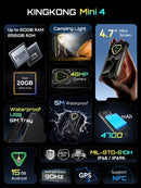 The Frontier Compact | Rugged 4.7-Inch Smartphone IP68 MIL-STD-810G 6GB+128GB