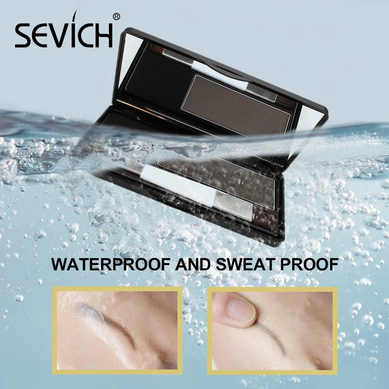 Sevich Unisex 4 Color Hair Root Touch-up Hairline Powder 8g Waterproof Hair Shadow Powder Hair Root Cover Up Concealer Hair Care