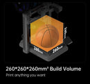 The Stratum X | ANYCUBIC Kobra X 600 mm/s Multi-Color FDM 3D Printer