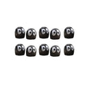 5/10/20PCS Cute Funny Black Elf Car Interior Decoration kawaii Auto Center Console Rearview Mirror Ornaments For Car Accessories