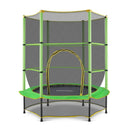 Trampoline for Children, Ø 140cm Mini Toddler Trampoline with Safety Net,Built-in Zipper, Round Trampoline Indoor and Outdoor