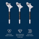 Portable Golf Plastic Tees 10° Diagonal Speed Golf Tee Stand Durable Golf Ball Tee Holder Golf Supplies Sport Golf Accessories