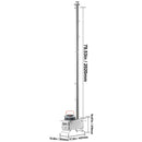 The Ember Sentinel | 80-Inch Stainless Steel Camping Tent Stove