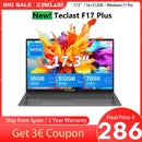 Teclast F17Plus Laptop, 17.3 Inches, for Intel N150, 16Gb Ram 512Gb Ssd, Windows 11 Pro, Notebook with 180 Rotation °   Mini-Hdmi Backlit Keyboard