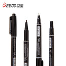 10pcs/set Twin Tip Permanent Art Markers Pens Fine Point Waterproof Oily Black/Red/Blue Ink Sketchbook Painting School Supplies