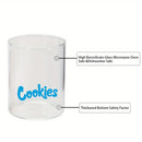 Glass Storage Jars with Airtight Bamboo Lid for Serving Tea, Coffee, Spice, Candy, Cookie Food Storage Containers