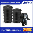 The LayerStack | 10-Roll 1.75mm 3D Printer Filament Collection (PLA / PETG / SILK)