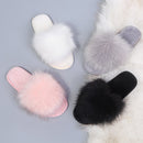 Winter New House Women Furry Slippers Warm Faux Fur Flat Bedroom Ladies Shoes Slip-on Indoor Slides Women Fur Slippers