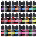 30 Farben Kerzenfarbstoff Pigment Aromatherapie Flüssigfarbstoff Pigment DIY Kerzenform Seifenfarbstoff Handwerk Harzpigment