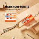 SucceBuy 56 Pcs Pocket Hole Jig Mini Jig Pocket Hole System with 9" C-clamp Step Drill Wrench Drill Stop Ring Square Drive Bit