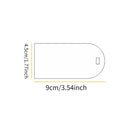 Frosted Acrylic Wedding Blank Place Card Clear/Gold Arch Gift Tag Name Plate Seating Chart Sign DIY Mark Place for Banquet Party