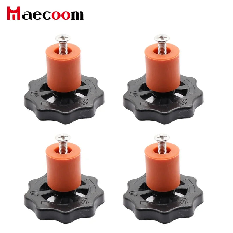 4Ppcs High Temperature Silicone Solid Spacer Hot Bed Leveling Column 12/16/18/26mm For CR-10 CR10S Ender-3 3D Printer Parts