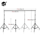 SH Photography Background Stand Kit With Stand Support System Backdrops for Photo Studio Chromakey Green Screen Frame