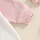 Toddler Boy Spring Casual Romper Long Sleeve Round Neck Cartoon Dinosaur Print Jumpsuit Easter Outfit for Kids