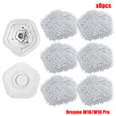 Mop Cloth For Xiaomi Dreame W10 W10 Pro Robotic Vacuum Cleaner Main Side Brush Detachable Mop Rags Stent Hepa Filter Accessories