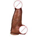 Realistischer Dildo für Frauen – Lebensechter riesiger Penis mit starkem Saugnapf für freihändiges Spielen, Sexspielzeug für Vaginal, G-Punkt und Anal